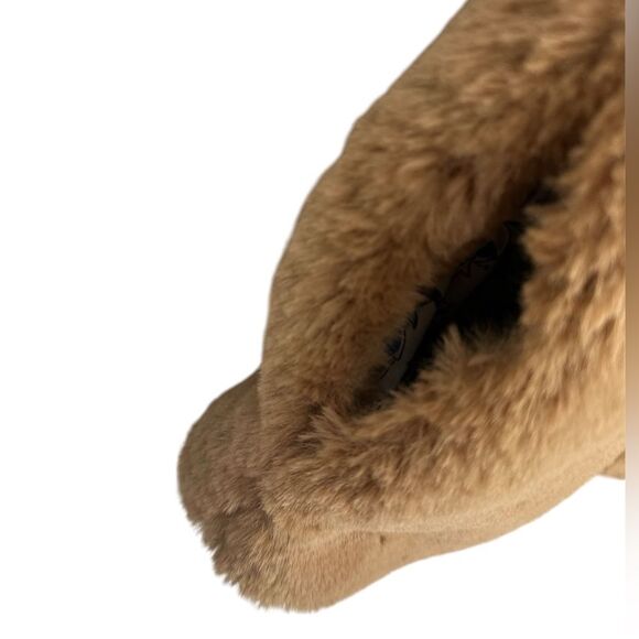 ZARA‎ FAUX FUR Front Buckle Vest, GIRLS SIZE 9-10 - Picture 9 of 11